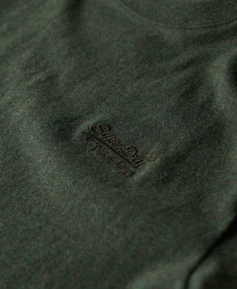 オーガニックコットン エッセンシャル ロゴ tシャツ(ディープフォレストグリーンマーブル)