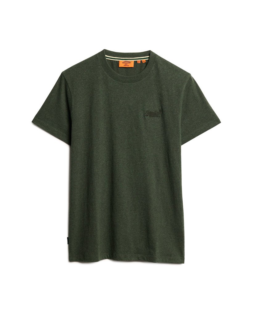 オーガニックコットン エッセンシャル ロゴ tシャツ(ディープフォレストグリーンマーブル)