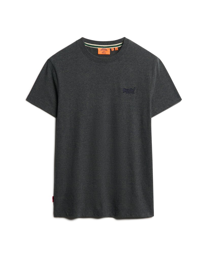 オーガニックコットン エッセンシャル ロゴ tシャツ(エクリプス ネイビーオリーブ フィーダー)