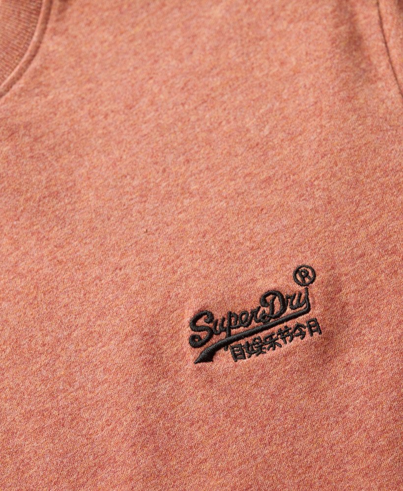オーガニックコットン エッセンシャル ロゴ tシャツ(ファイアードオレンジグリット)