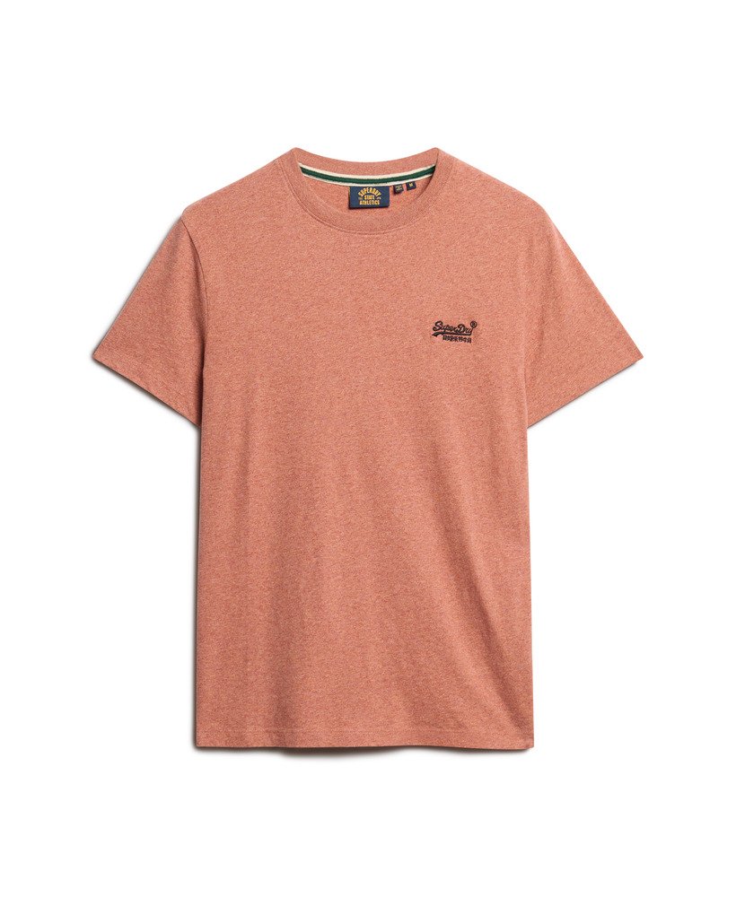 オーガニックコットン エッセンシャル ロゴ tシャツ(ファイアードオレンジグリット)