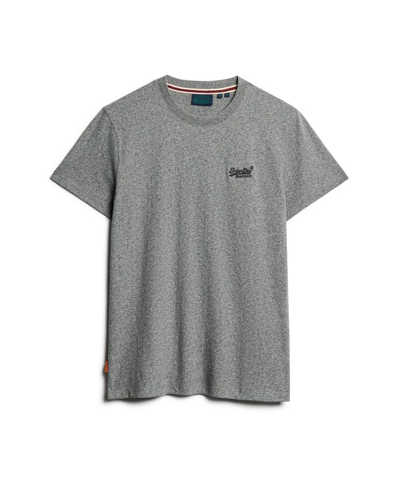 オーガニックコットン エッセンシャル ロゴ tシャツ(ボルカニックブラックグリット)