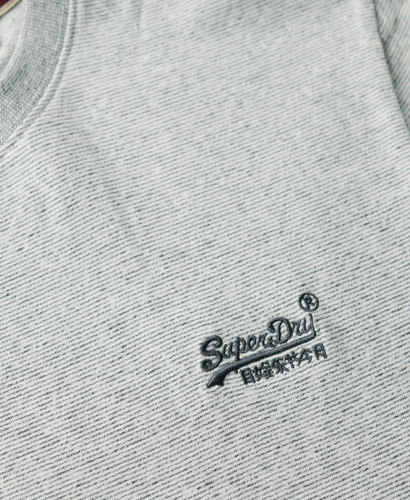 オーガニックコットン エッセンシャル ロゴ tシャツ(ライトグレー) グリンドルフィーダー