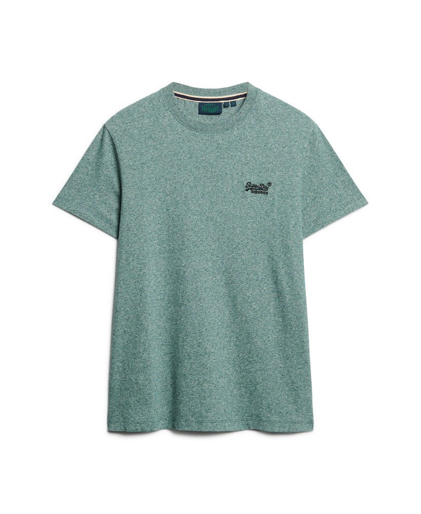 オーガニックコットン エッセンシャル ロゴ tシャツ(ミッドパイングリーングリット)
