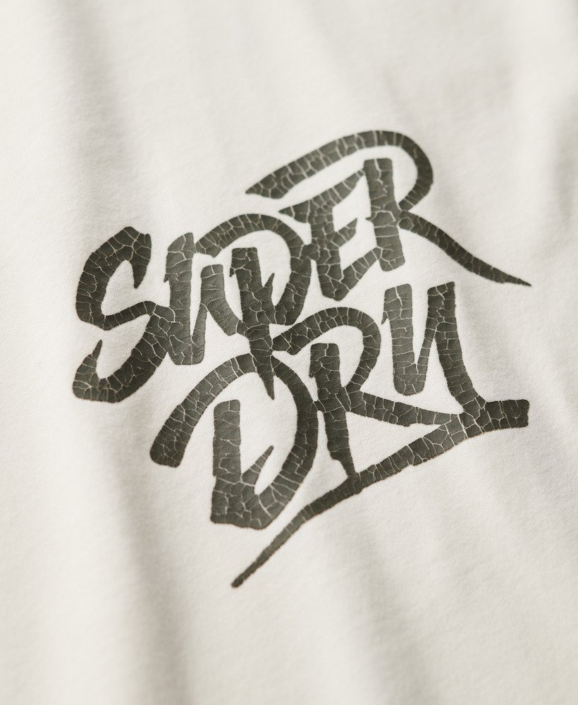 フォトグラフィック スケート ルーズ tシャツ(オフホワイト)