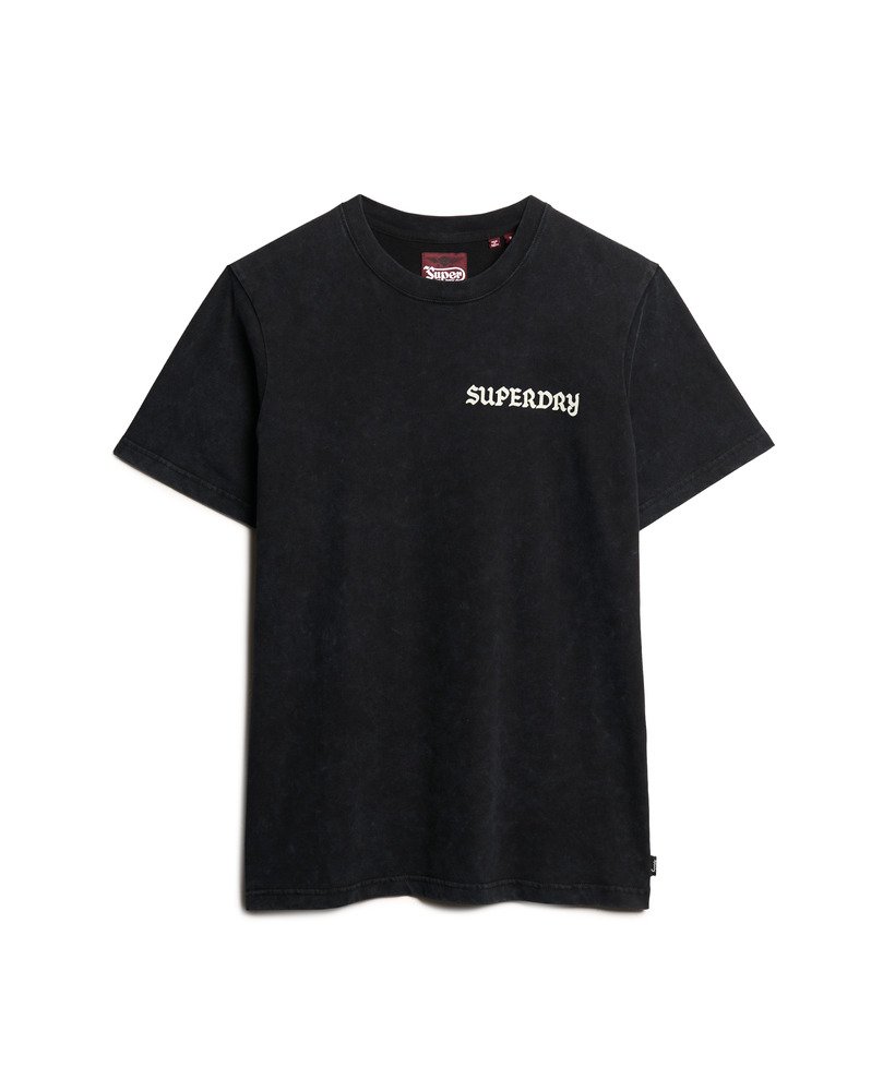 タトゥーグラフィックtシャツ(ブラック)