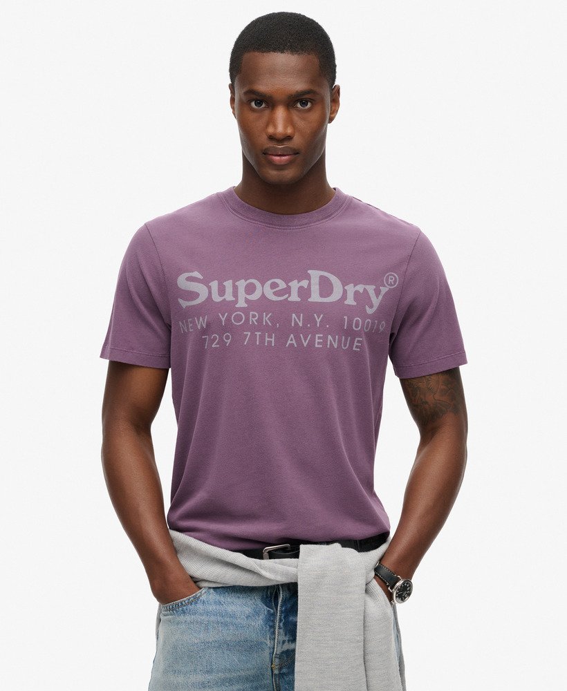 トーナル ヴェニュー ロゴ tシャツ(スートパープル)