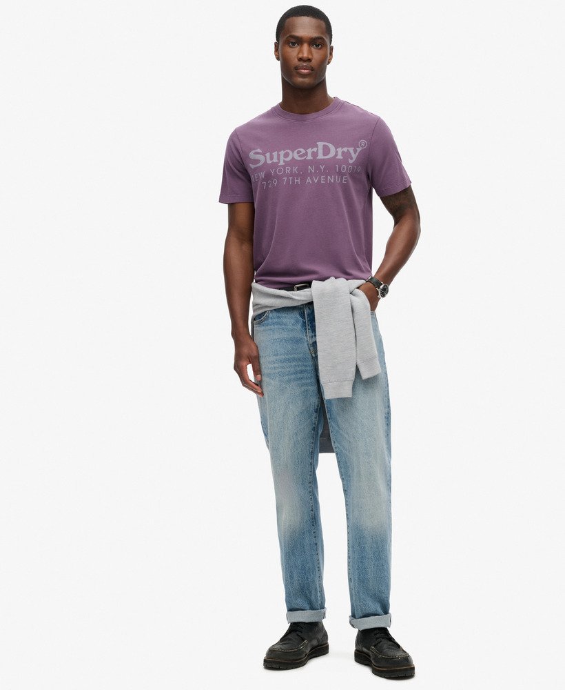 トーナル ヴェニュー ロゴ tシャツ(スートパープル)
