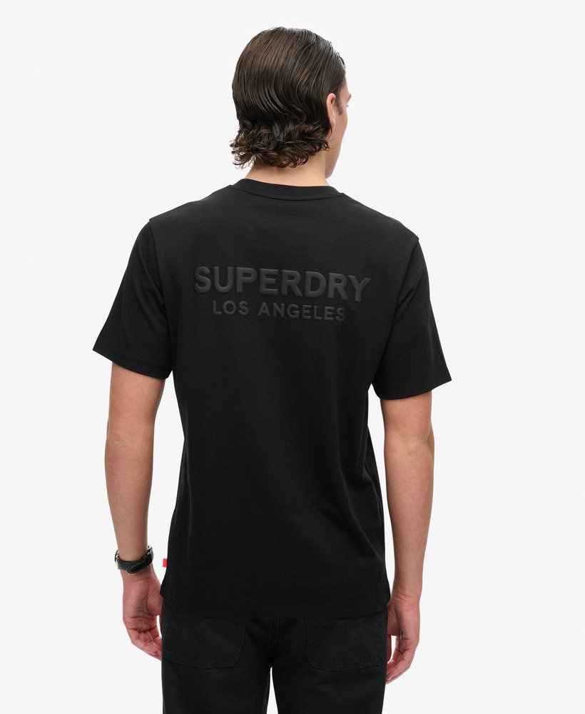 ラグジュアリースポーツルーズtシャツ(ブラック)