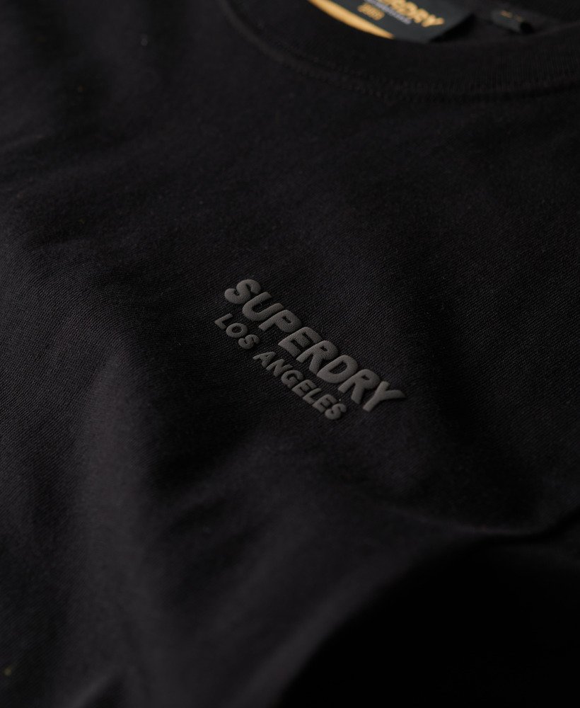 ラグジュアリースポーツルーズtシャツ(ブラック)