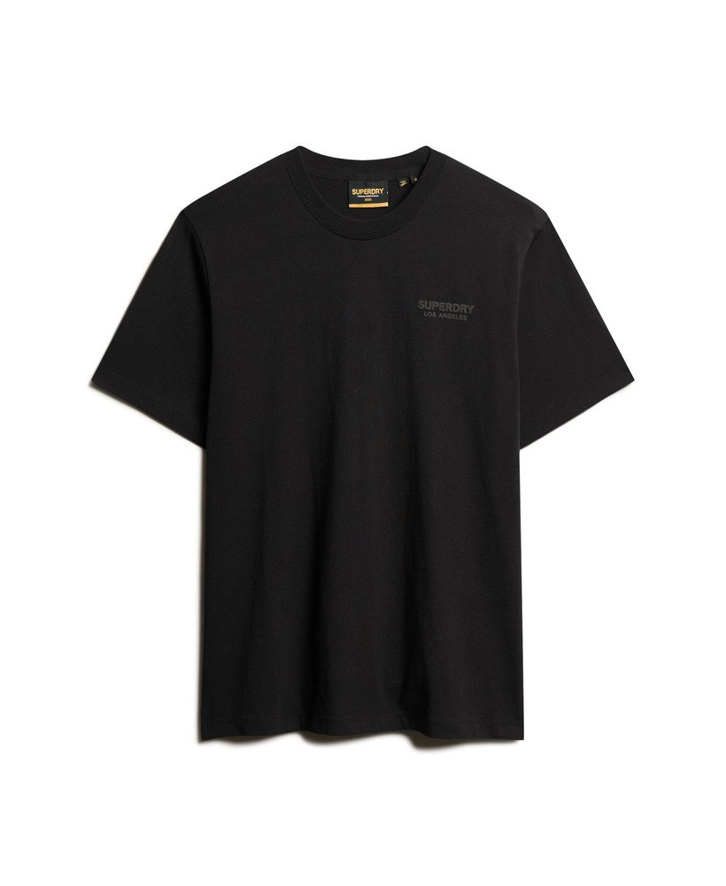 ラグジュアリースポーツルーズtシャツ(ブラック)