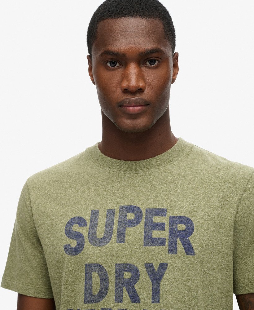 コッパーラベル ワークウェア tシャツ(ハッシュドオリーブグリット)