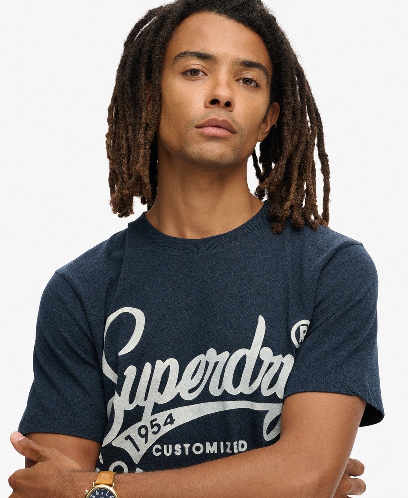 コッパーラベル ワークウェア tシャツ(サープラス ブラック ブルー グリット)