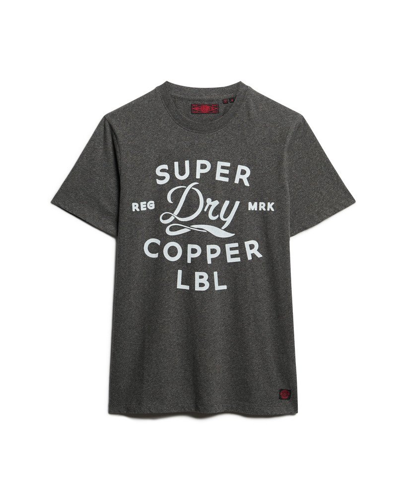 コッパーラベル ワークウェア tシャツ(サープラス グラベル グレー グリット)