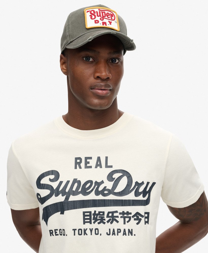 ヴィンテージロゴグラフィックtシャツ(エクリュ)