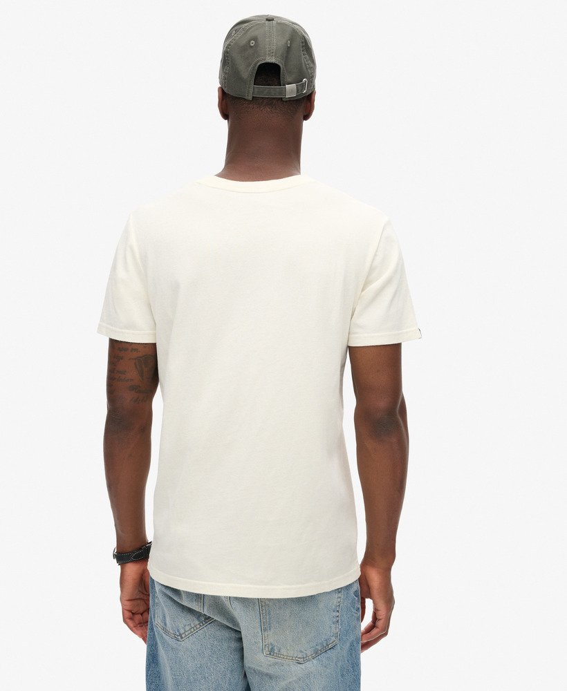 ヴィンテージロゴグラフィックtシャツ(エクリュ)