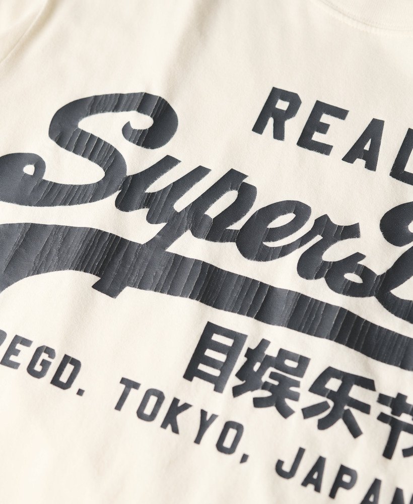 ヴィンテージロゴグラフィックtシャツ(エクリュ)