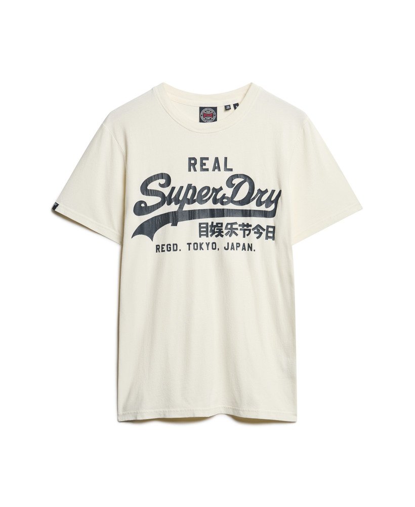 ヴィンテージロゴグラフィックtシャツ(エクリュ)