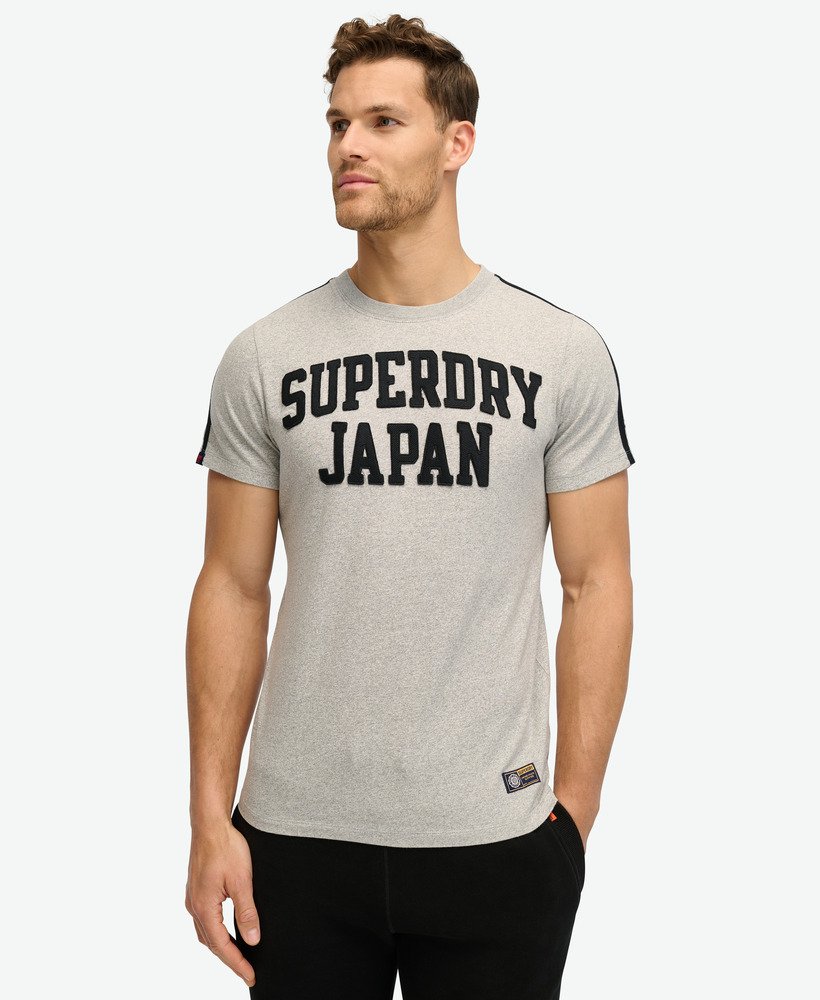 ヴィンテージ アスレチック ストライプ tシャツ(ヴィンテージ スウェット ライトグレー マーブル)