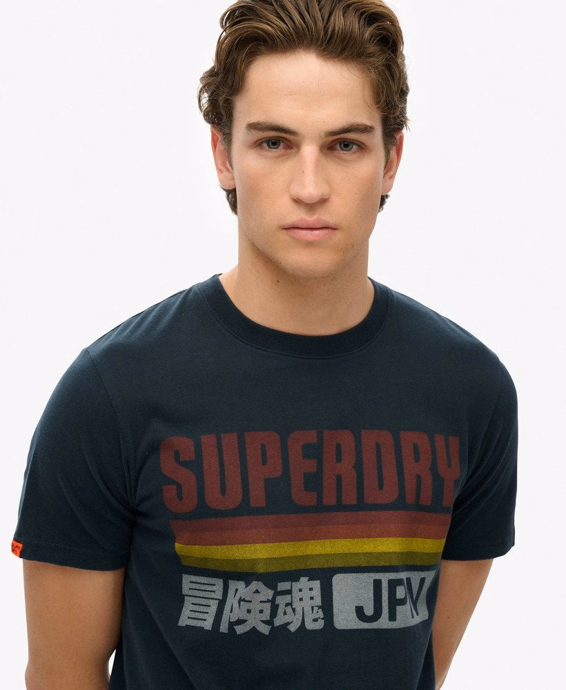 ジャパンストライプ リラックスTシャツ