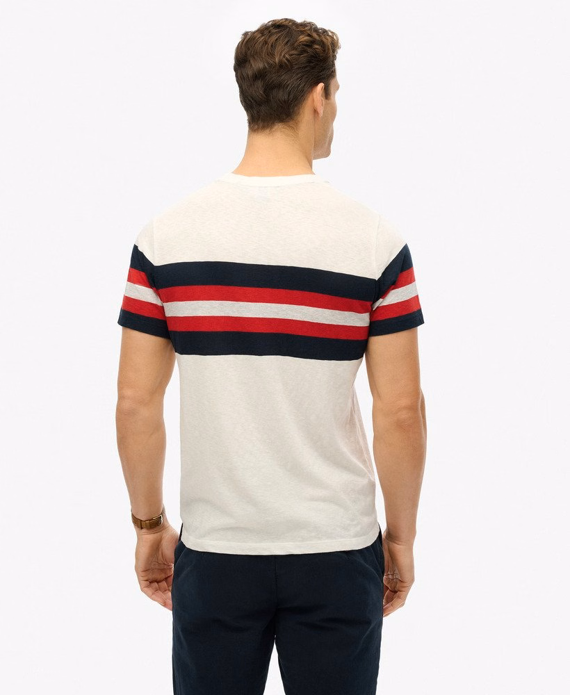 エッセンシャルズ ストライプTシャツ