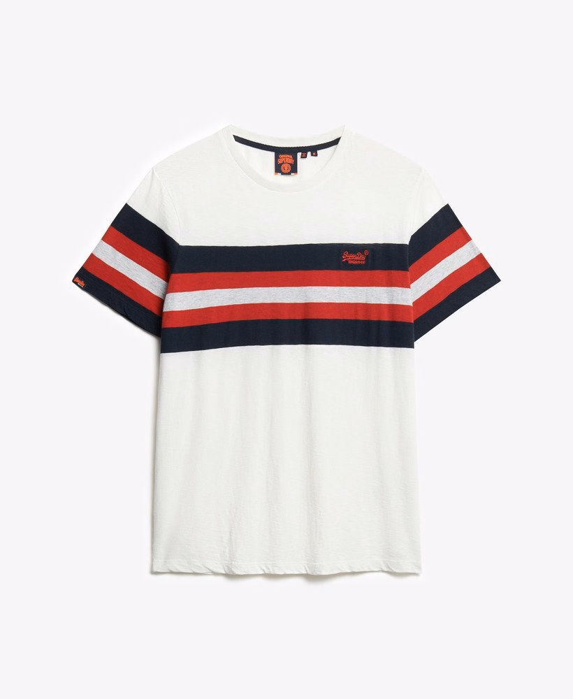 エッセンシャルズ ストライプTシャツ