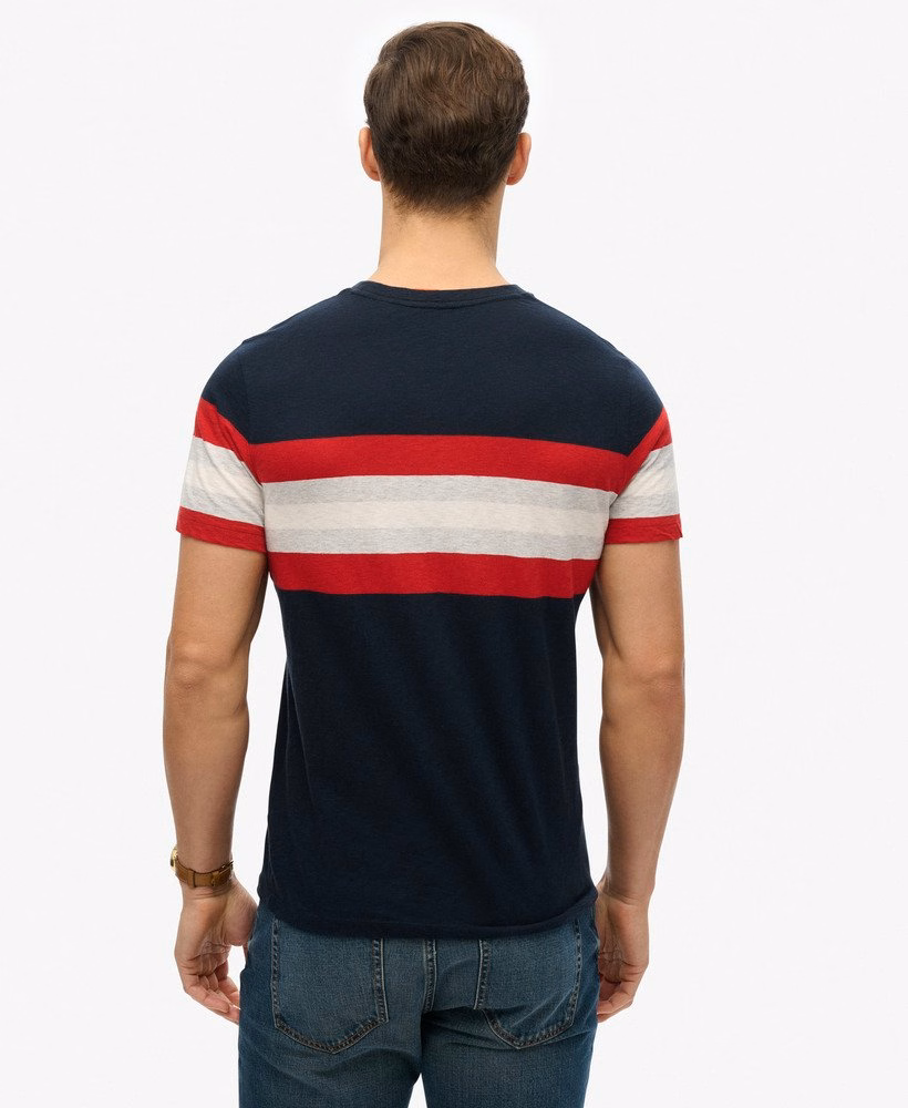 エッセンシャルズ ストライプTシャツ