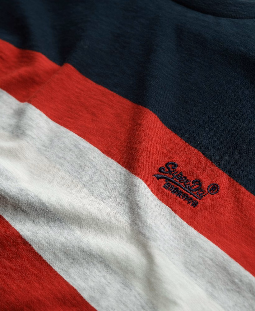 エッセンシャルズ ストライプTシャツ