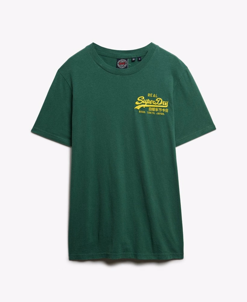 ヴィンテージロゴ刺繍入りリラックスフィットTシャツ