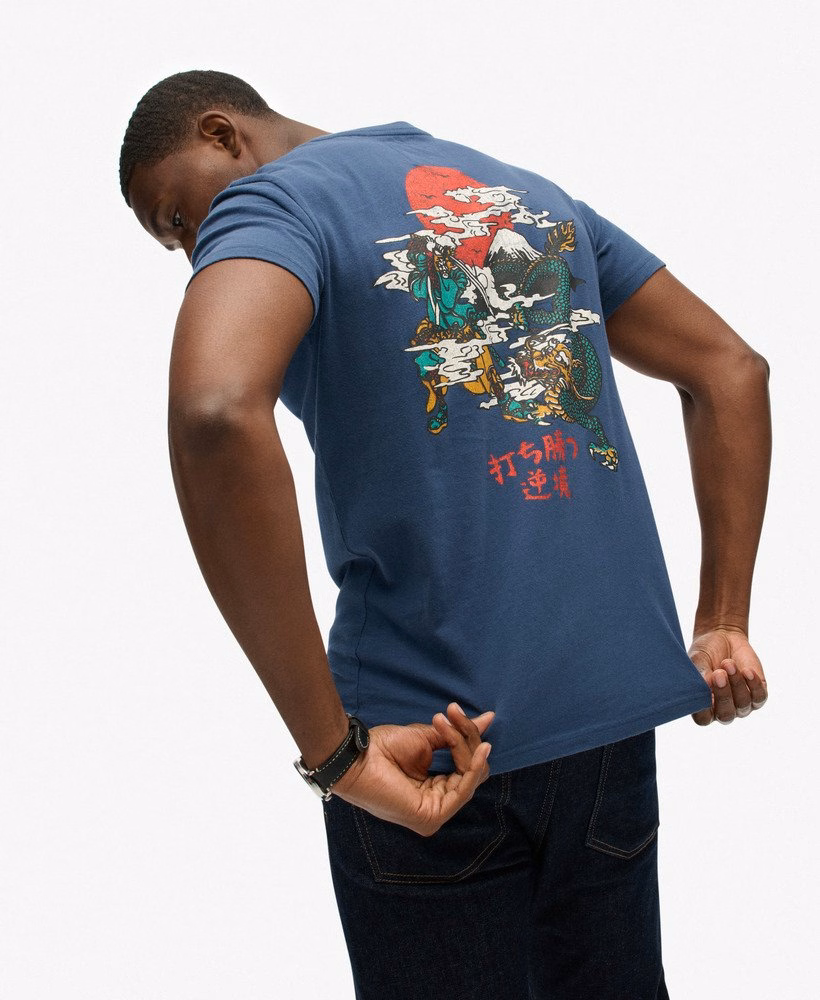 ヴィンテージロゴ入り東京リラックスTシャツ