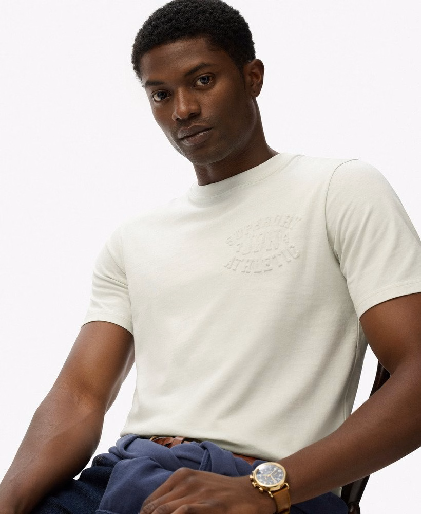アスレチックエンボス加工リラックスTシャツ