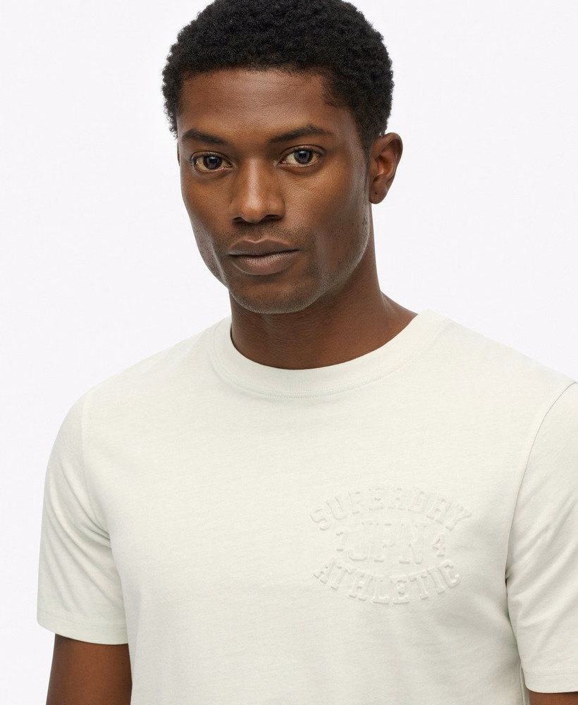 アスレチックエンボス加工リラックスTシャツ