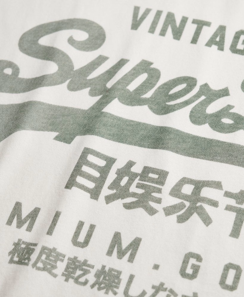 ヴィンテージロゴ入りクラシックTシャツ