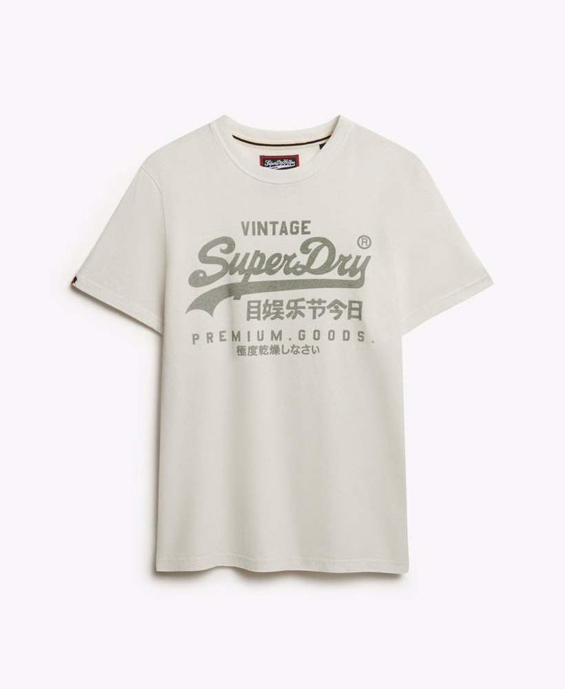 ヴィンテージロゴ入りクラシックTシャツ