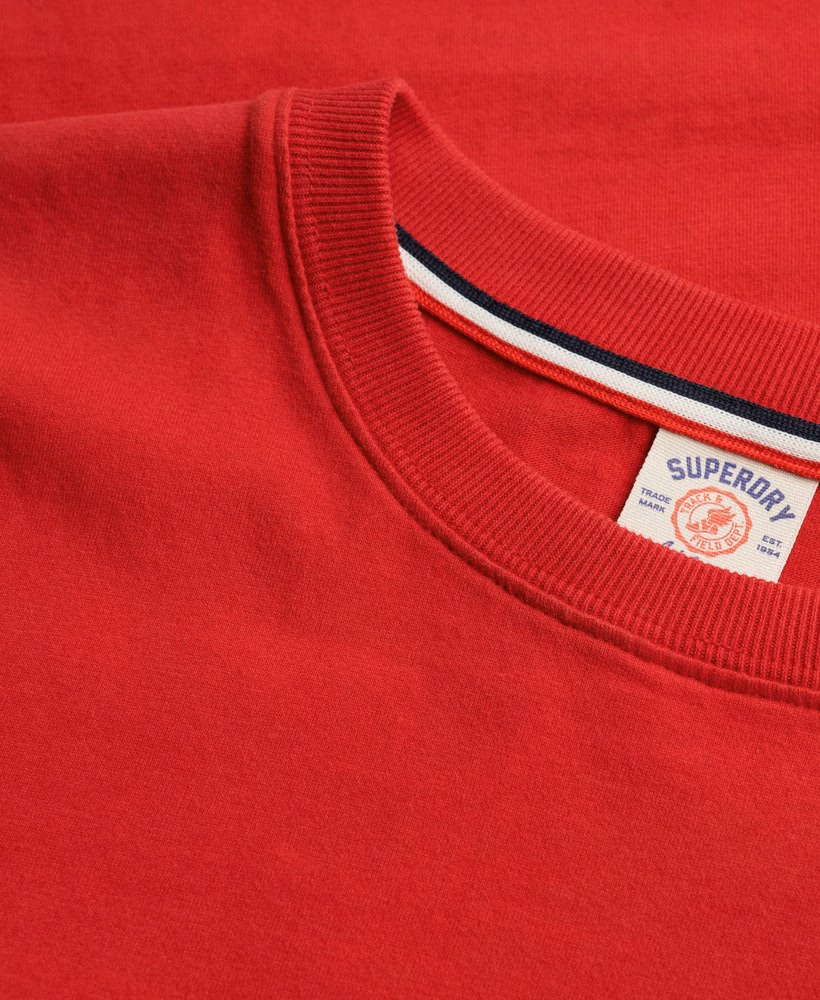 ヴィンテージ風プレッピーリラックスポケットTシャツ