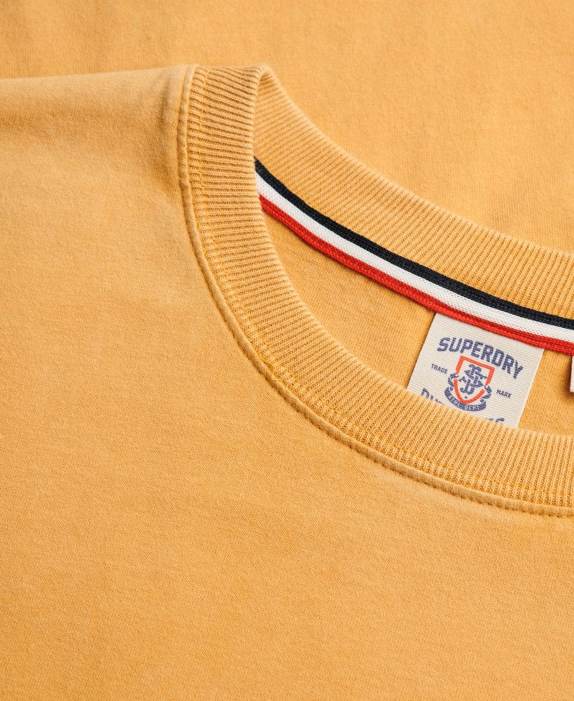 ヴィンテージ風プレッピーリラックスポケットTシャツ