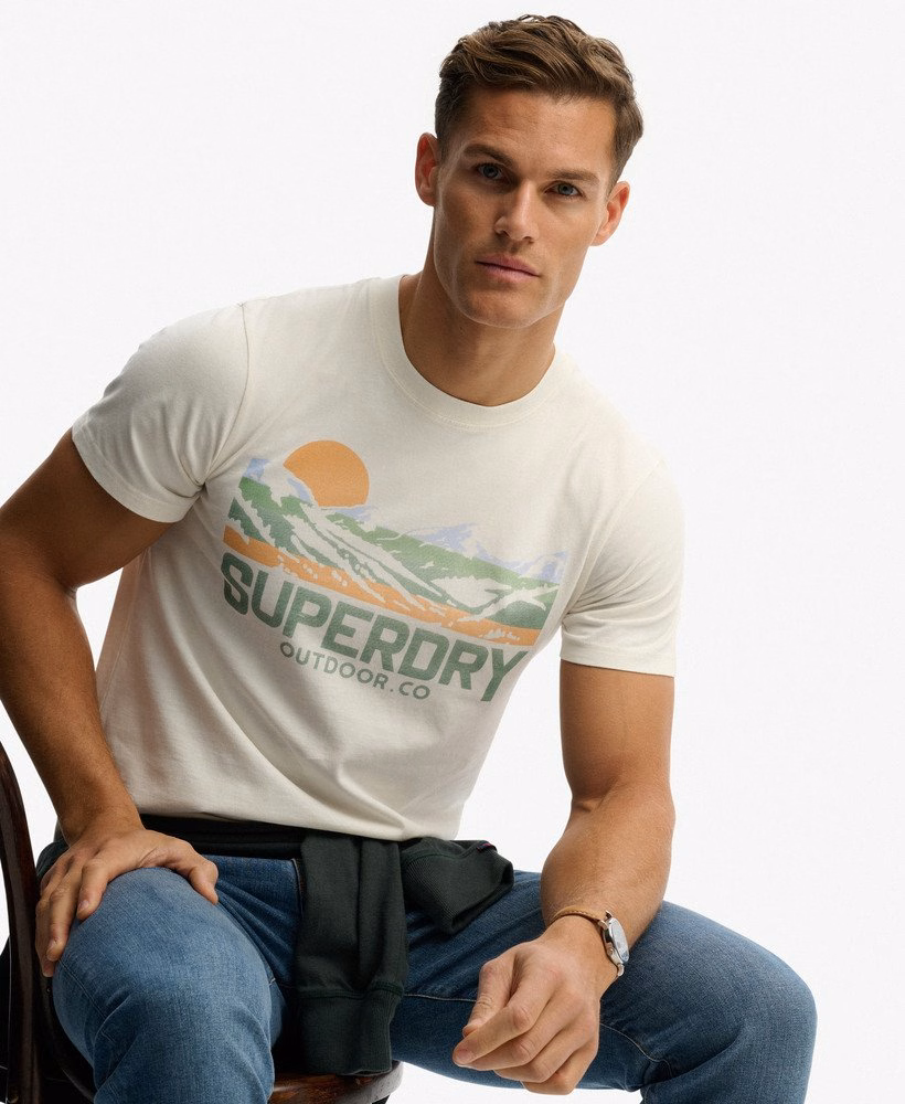 アウトドア マウンテン リラックスTシャツ