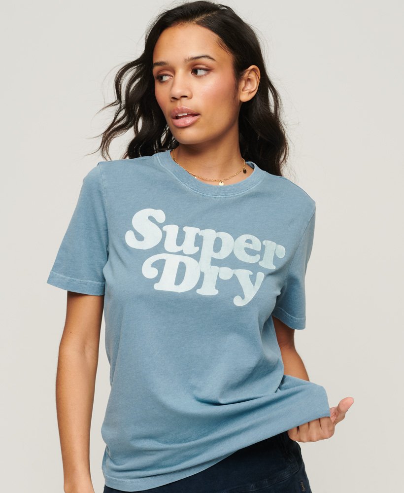 クーパークラシック 70年代ロゴtシャツ(ヘリテージブルー)