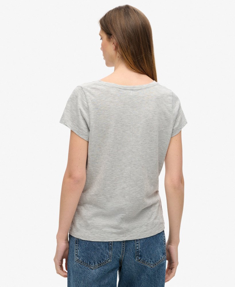 studios スクープネック tシャツ(ペッパーグレーマール)