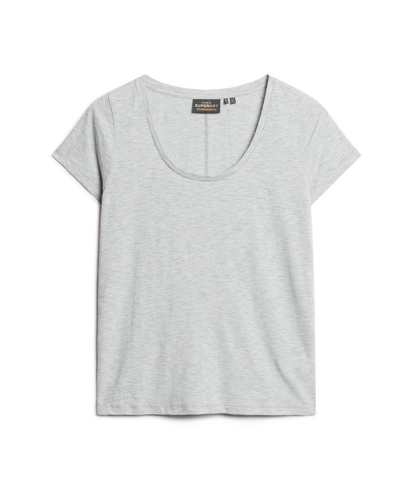 studios スクープネック tシャツ(ペッパーグレーマール)