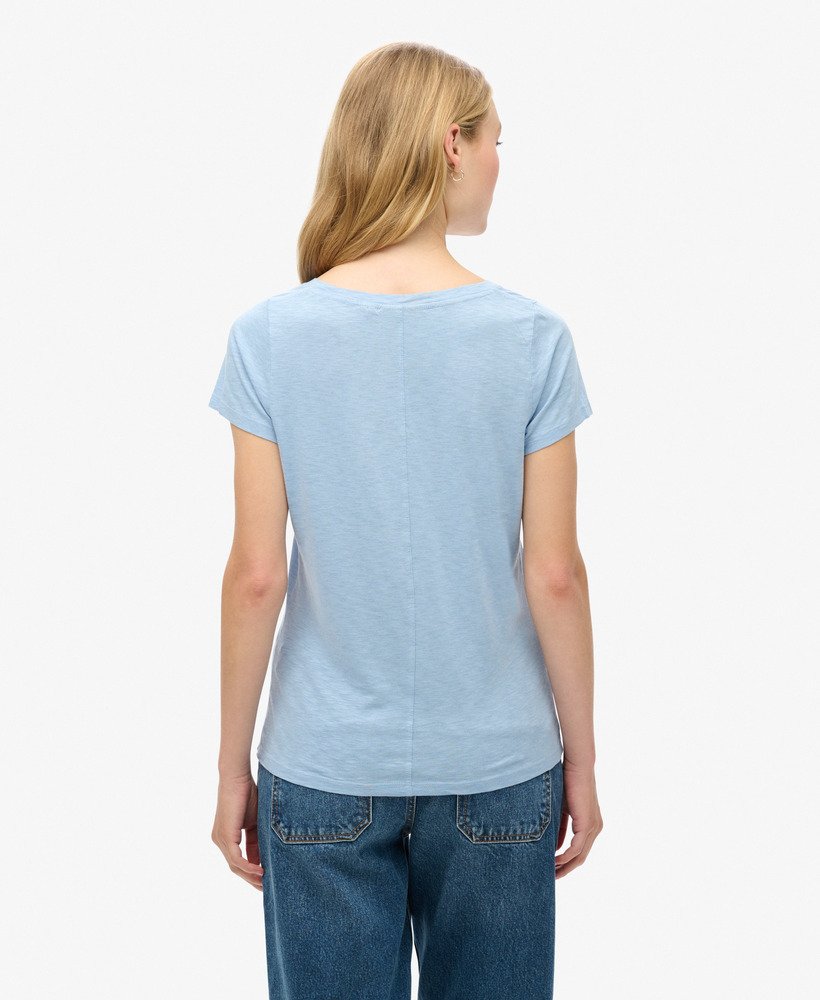 studios スクープネック tシャツ(フォーエバーブルー)