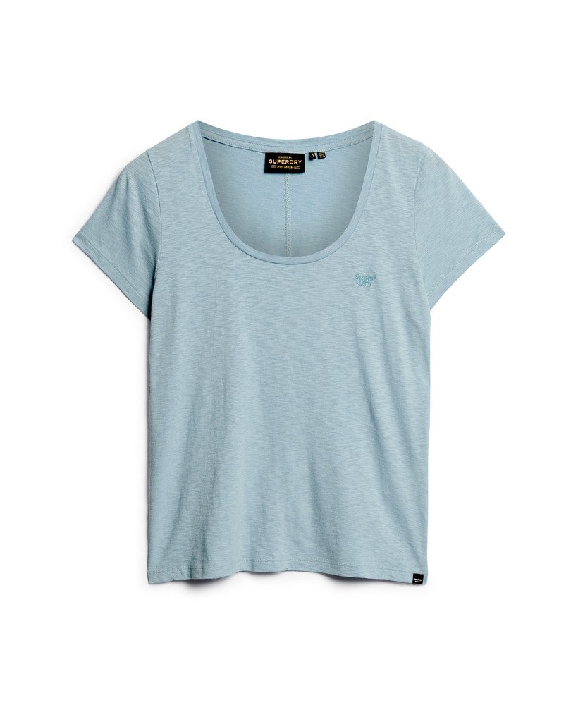 studios スクープネック tシャツ(フォーエバーブルー)