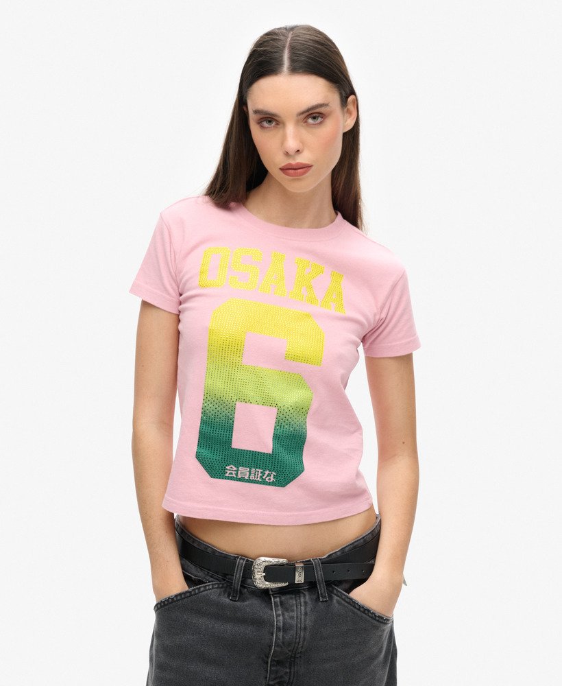 大阪6 cali rs 90s tシャツ(ソフトピンク)