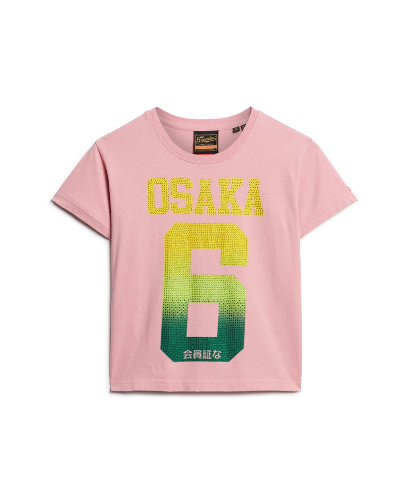 大阪6 cali rs 90s tシャツ(ソフトピンク)