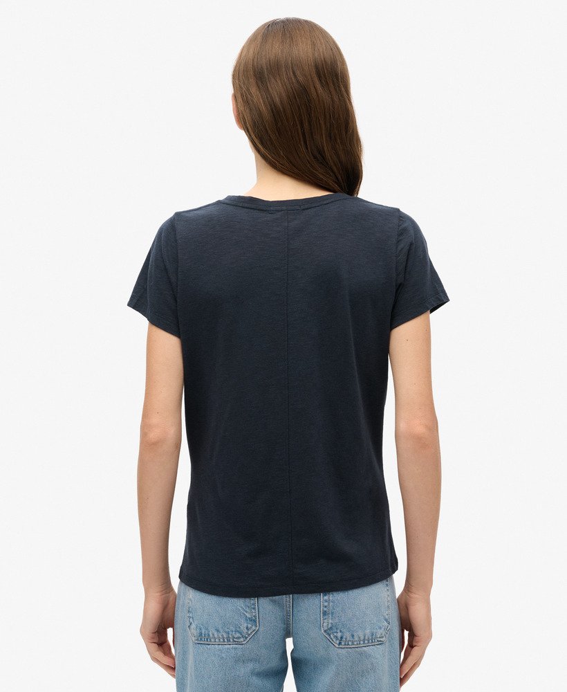 studios スクープネック tシャツ(エクリプス ネイビー)