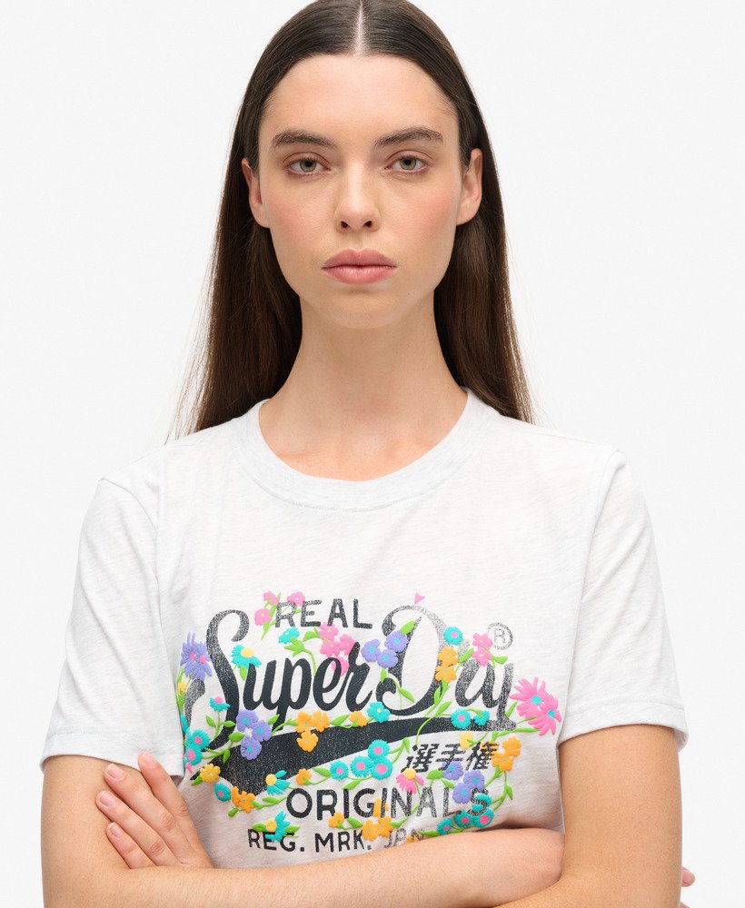 リアルオリジナルス フローラルtシャツ(アイスマール)