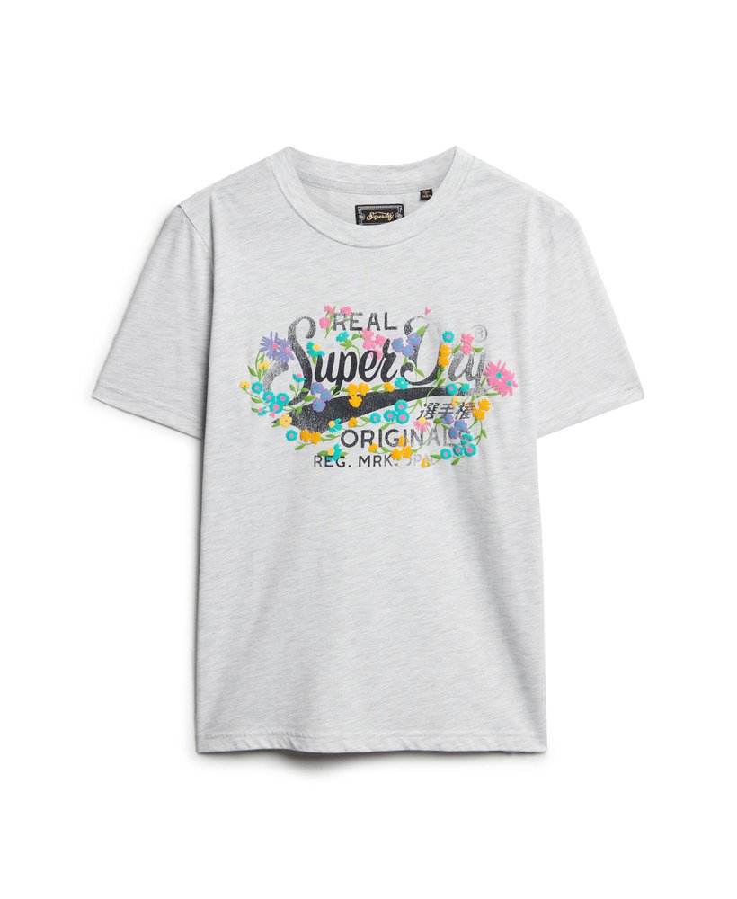 リアルオリジナルス フローラルtシャツ(アイスマール)