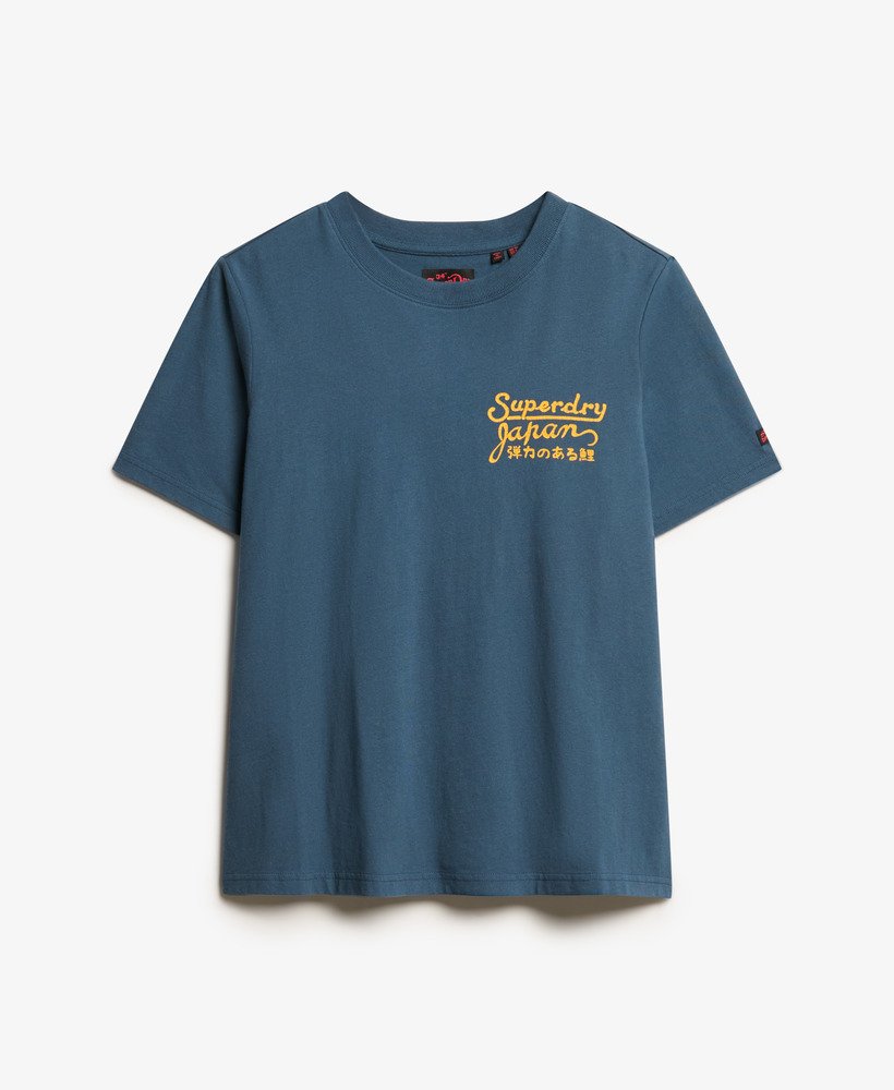 東京ラインストーン リラックスtシャツ(ink)