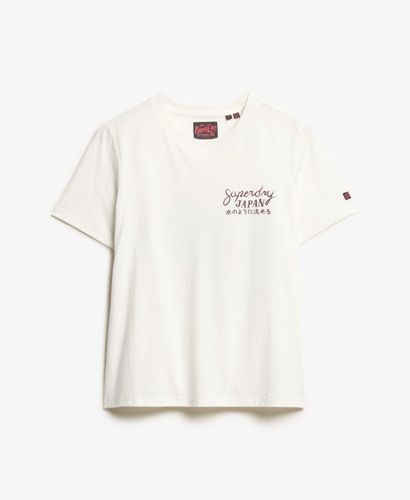 東京ラインストーン リラックスtシャツ(オフホワイト)