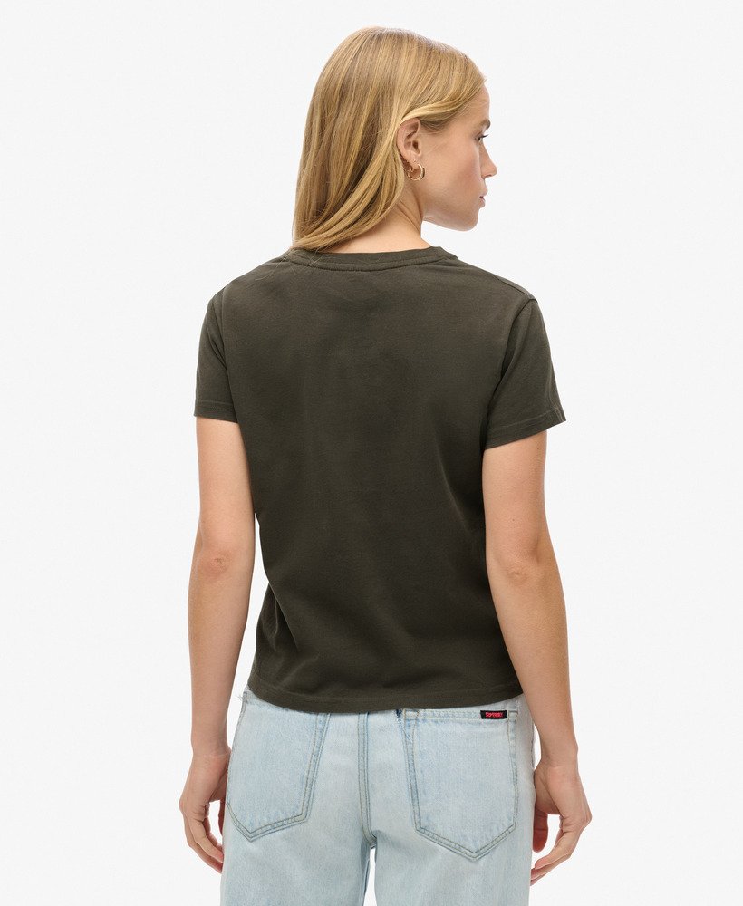 70年代ロックバンドキャップスリーブtシャツ(ヴィンテージブラック)